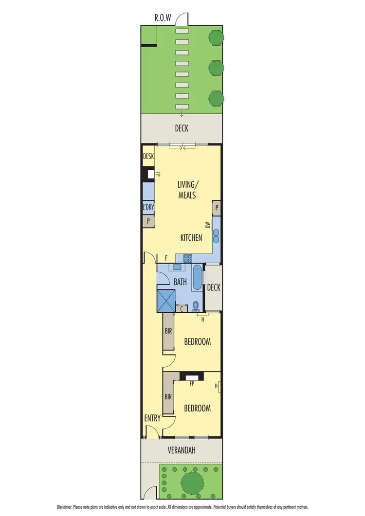 Floorplan of Homely house listing, 217 Danks Street, Albert Park VIC 3206