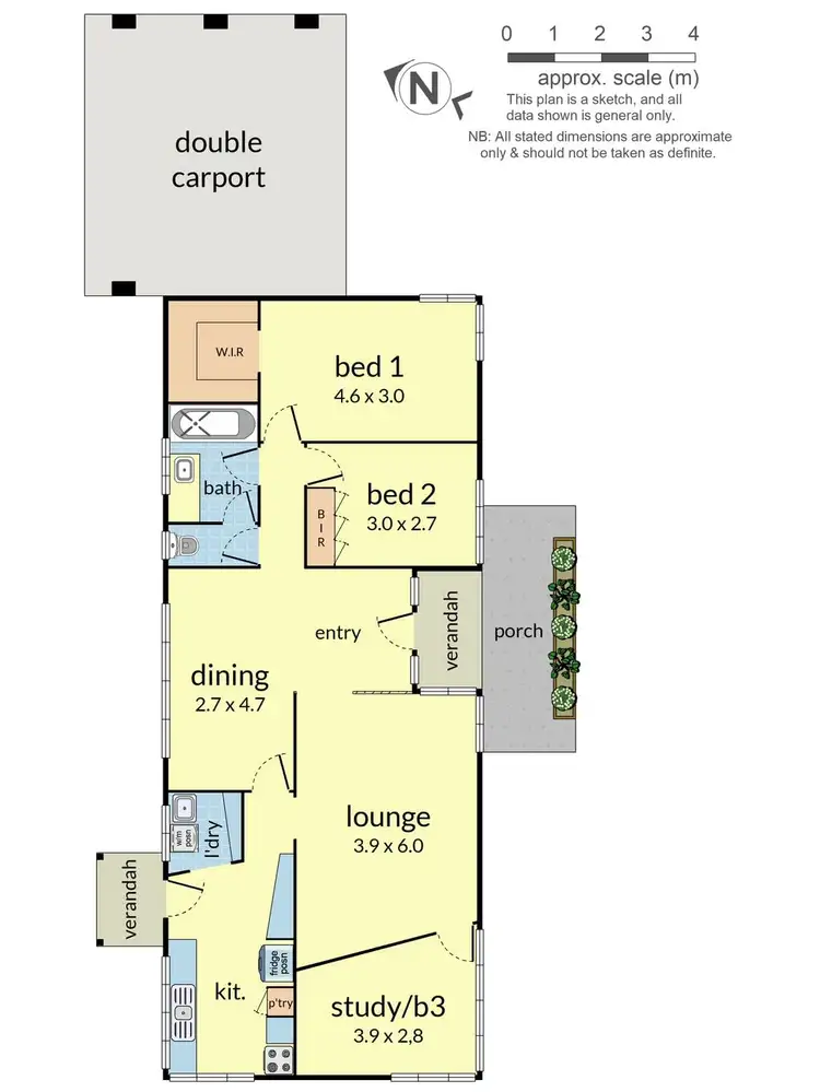 Floorplan of Homely house listing, 51 Church Road, Carrum VIC 3197