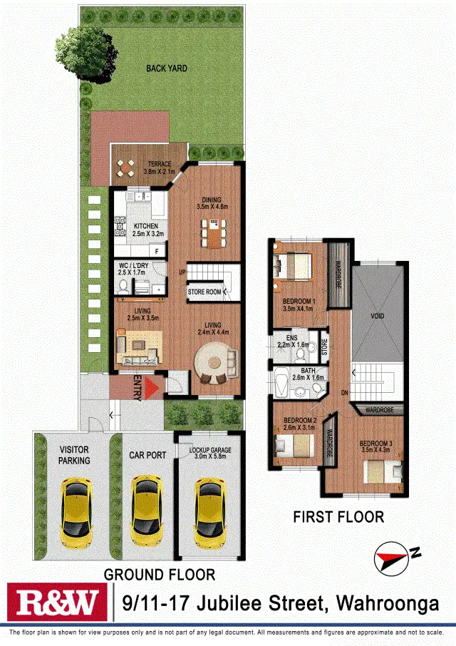 Floorplan of Homely house listing, 9/11-17 Jubilee Street, Wahroonga NSW 2076