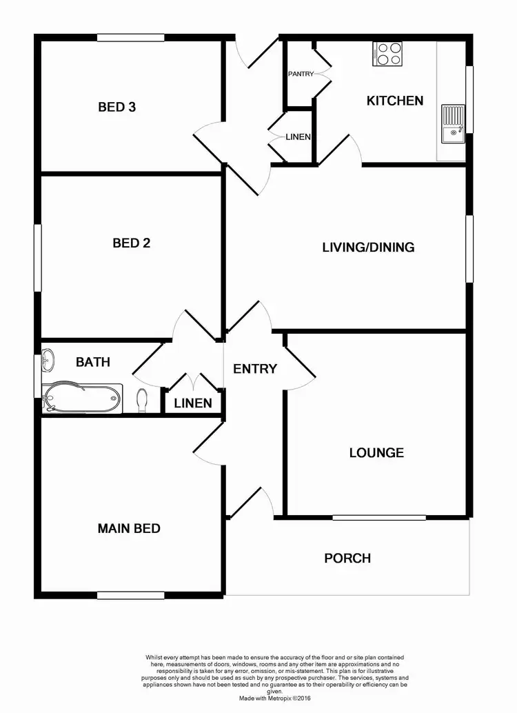 Floorplan of Homely house listing, 9 Addison Street, Beresfield NSW 2322