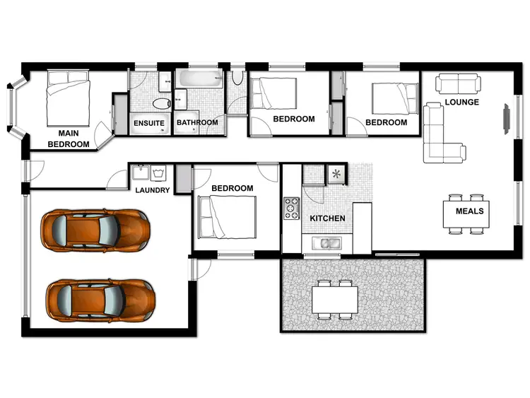 Floorplan of Homely house listing, 38 Hawthorne Street, Forest Lake QLD 4078