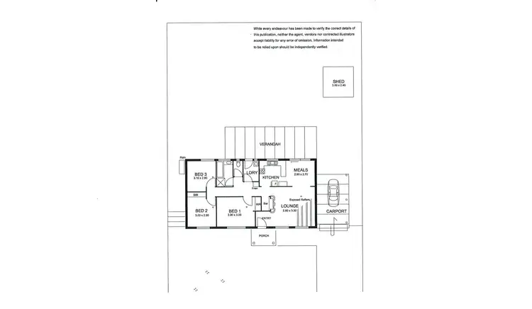 Floorplan of Homely house listing, 13 Batten Crescent, Pooraka SA 5095