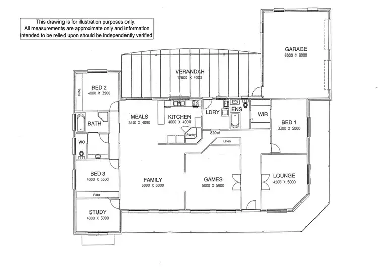 Floorplan of Homely house listing, 10 Ambrose Court, Worrolong SA 5291