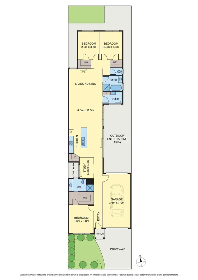 Floorplan of Homely house listing, 125 Isabella Way, Tarneit VIC 3029