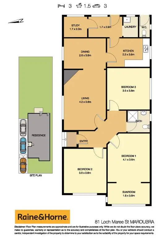 Floorplan of Homely house listing, 81 Loch Maree Street, Maroubra NSW 2035