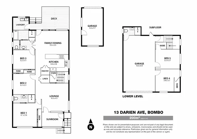 Floorplan of Homely house listing, 13 Darien Avenue, Kiama Downs NSW 2533