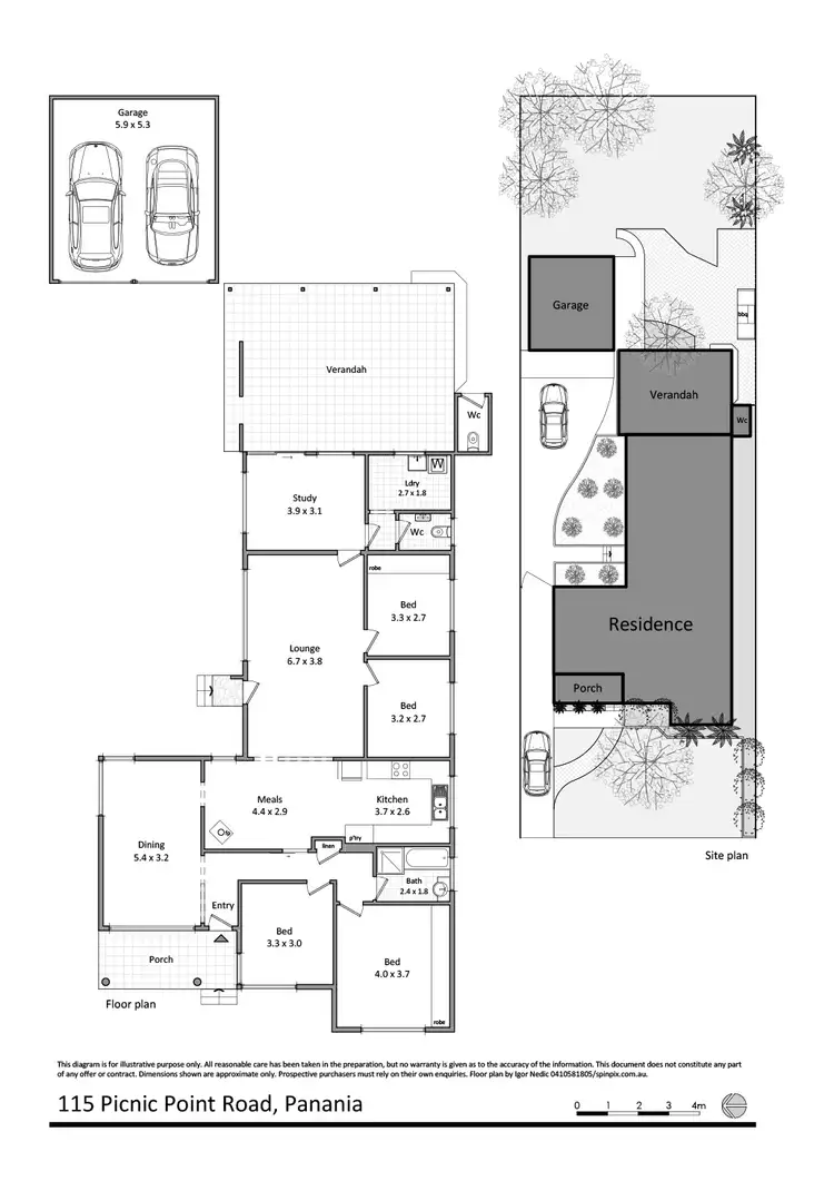 Floorplan of Homely house listing, 115 Picnic Point Road, Picnic Point NSW 2213