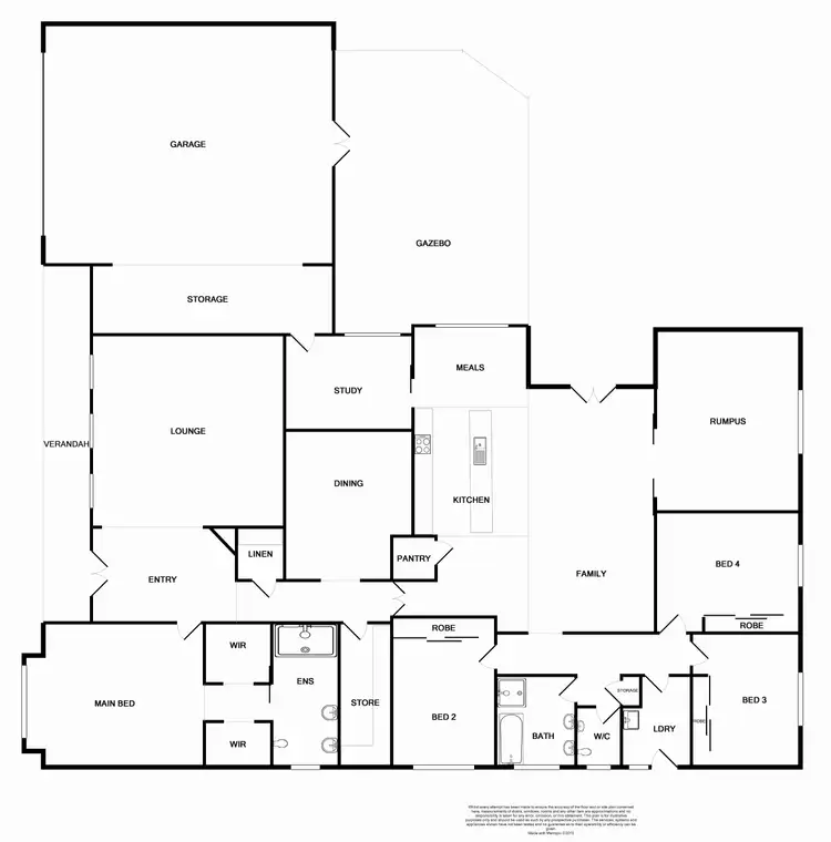 Floorplan of Homely house listing, 45 Highland Way, Bolwarra Heights NSW 2320