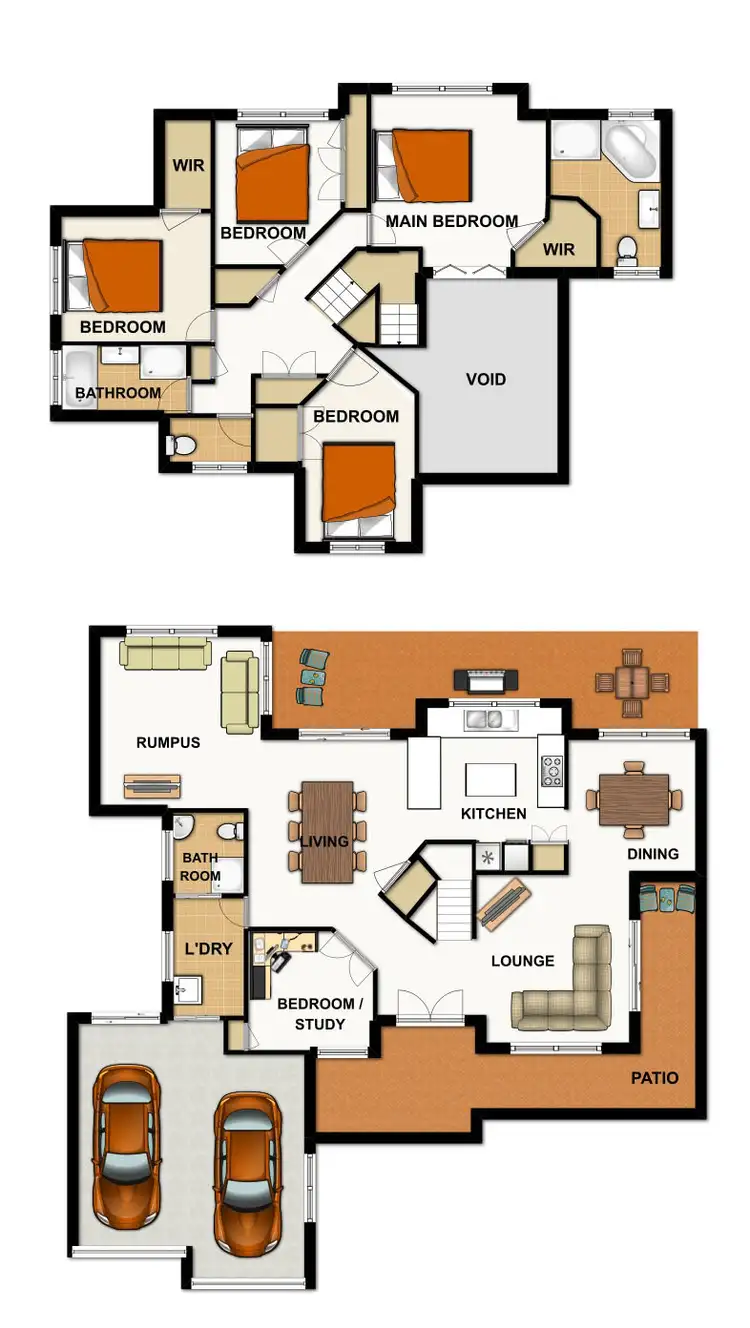 Floorplan of Homely house listing, 62 Lakewood Ave, Parkinson QLD 4115