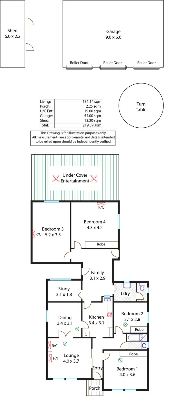 Floorplan of Homely house listing, 574 Regency Road, Broadview SA 5083