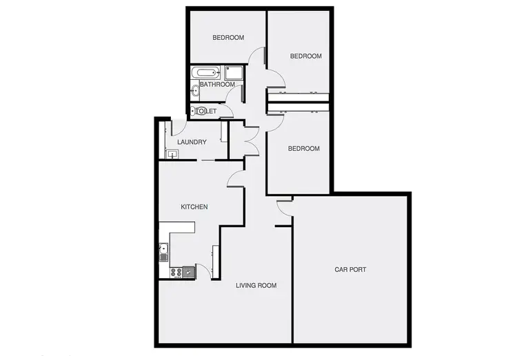 Floorplan of Homely house listing, 59 Chaffey Ave, Merbein VIC 3505