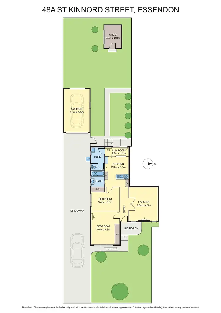 Floorplan of Homely house listing, 48A St Kinnord Street, Aberfeldie VIC 3040