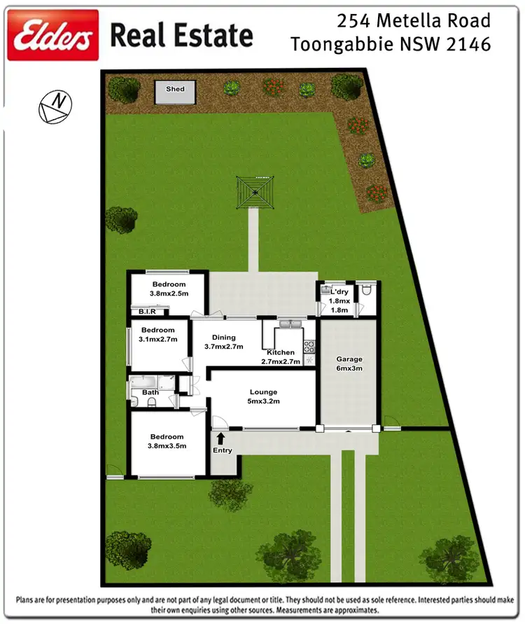 Floorplan of Homely house listing, 254 Metella Road, Toongabbie NSW 2146