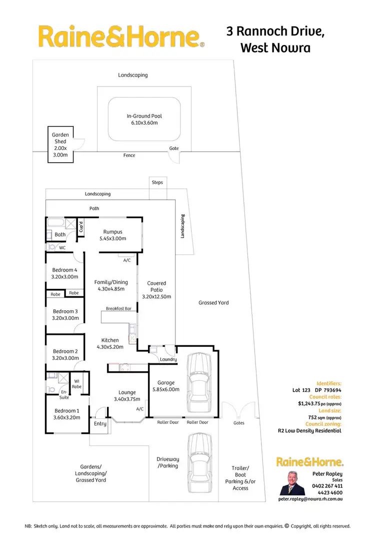 Floorplan of Homely house listing, 3 Rannoch Drive, Nowra NSW 2541
