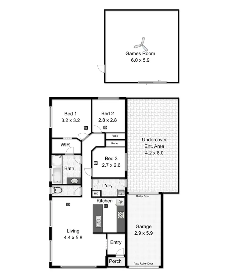 Floorplan of Homely house listing, 7 Lancelot Grove, Burton SA 5110