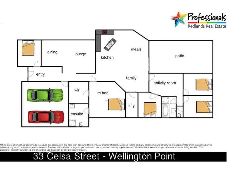 Floorplan of Homely house listing, 33 Celsa Street, Wellington Point QLD 4160