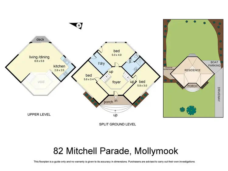 Floorplan of Homely house listing, 82 Mitchell Parade, Mollymook NSW 2539