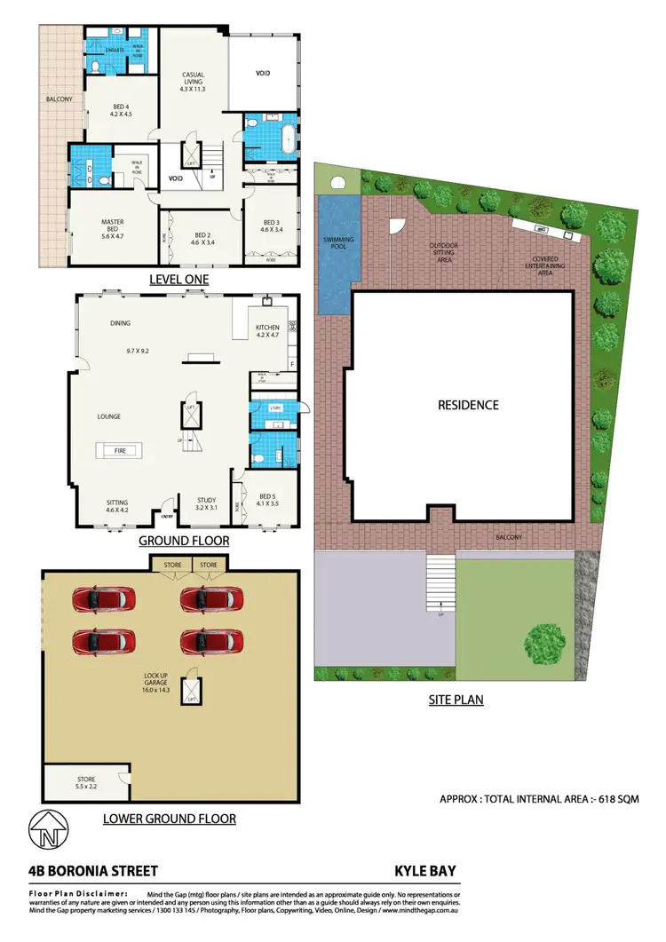 Floorplan of Homely house listing, 4b Boronia Street, Kyle Bay NSW 2221