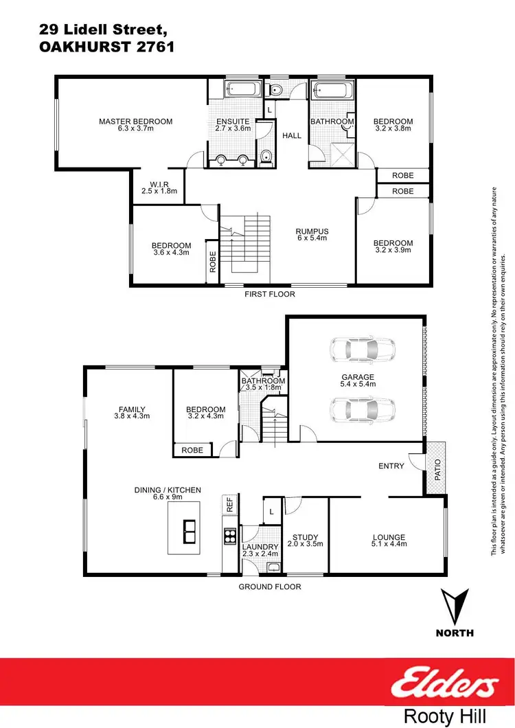Floorplan of Homely house listing, 29 Lidell Street, Oakhurst NSW 2761