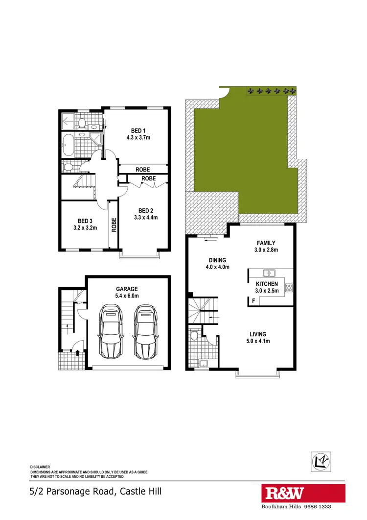 Floorplan of Homely townhouse listing, Address available on request