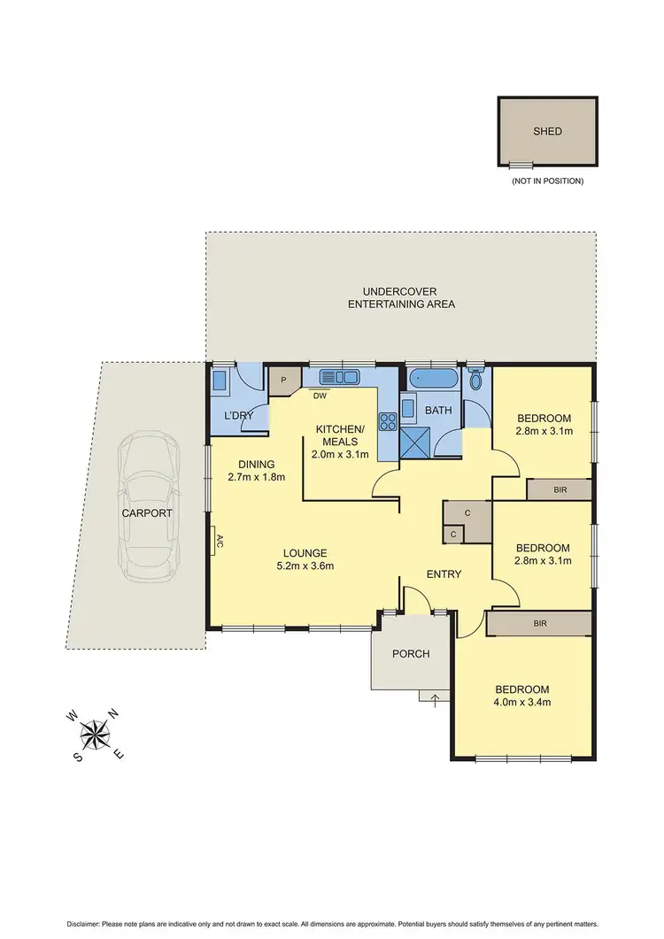 Floorplan of Homely house listing, 165 Carrick Drive, Gladstone Park VIC 3043