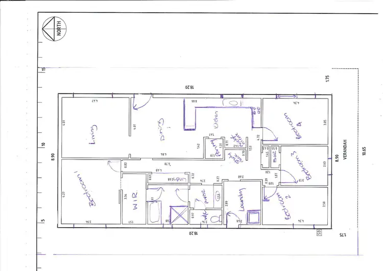 Floorplan of Homely house listing, 11 Milton Ave, Port Lincoln SA 5606