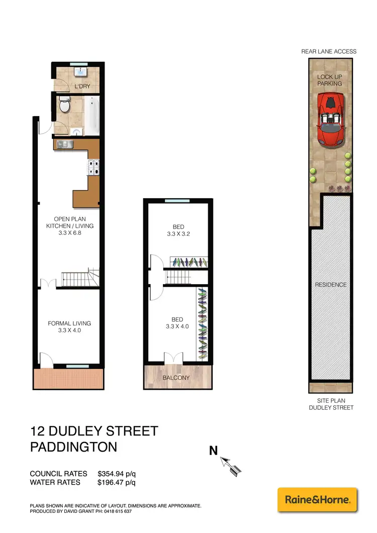 Floorplan of Homely house listing, 12 Dudley Street, Paddington NSW 2021