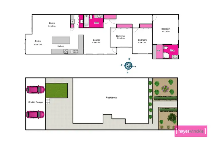 Floorplan of Homely house listing, 1/391 Myers Street, East Geelong VIC 3219