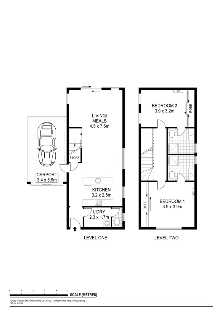 Floorplan of Homely house listing, 27 Robinson Street, Mawson Lakes SA 5095