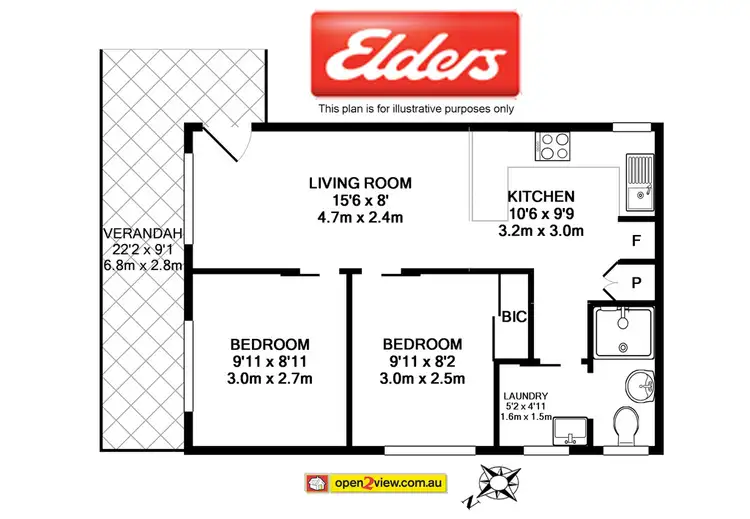 Floorplan of Homely unit listing, 5/37 Beach Road, Batemans Bay NSW 2536