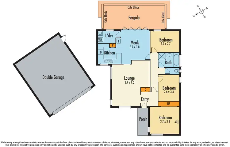 Floorplan of Homely house listing, 12 Tanya Court, Clarinda VIC 3169