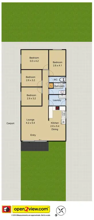 Floorplan of Homely house listing, 21 Wangaroa Crescent, Lethbridge Park NSW 2770