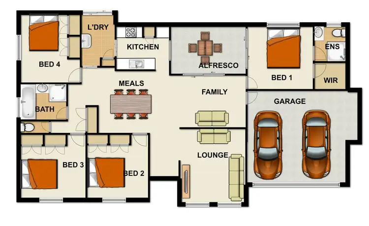 Floorplan of Homely house listing, 14 Rothburn St, Doolandella QLD 4077