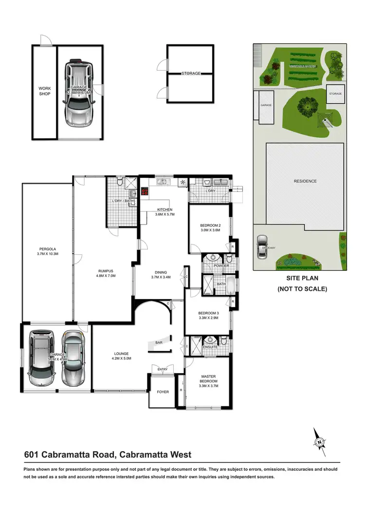 Floorplan of Homely house listing, 601 Cabramatta Road, Cabramatta West NSW 2166
