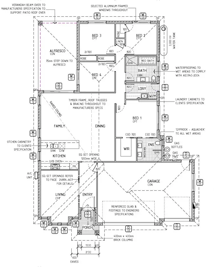 Floorplan of Homely house listing, 5 Hughson Avenue, Mudgee NSW 2850