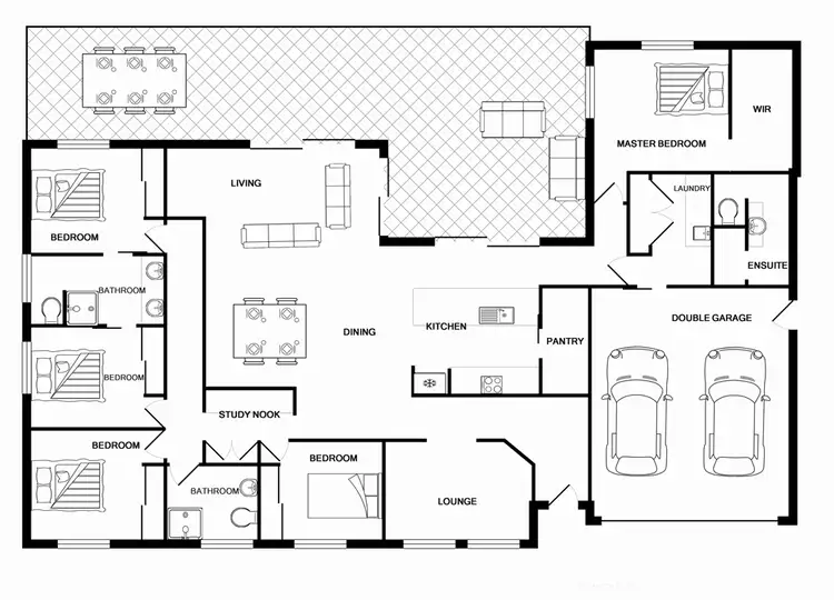 Floorplan of Homely house listing, 39 Canthook Crescent, New Beith QLD 4124