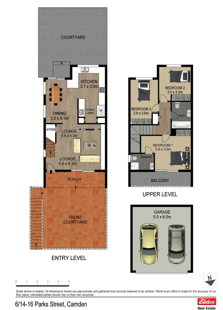 Floorplan of Homely house listing, 6/14-16 Park Street, Camden NSW 2570