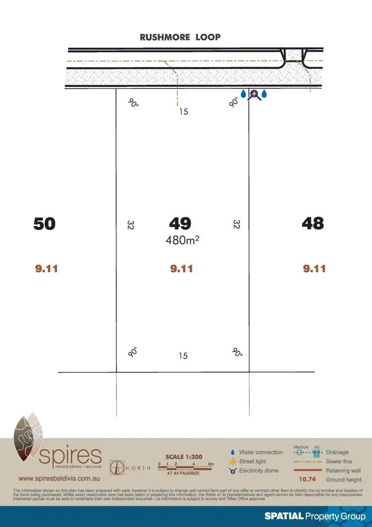 Floorplan of Homely land listing, Lot 49 Rushmore Loop, Baldivis WA 6171