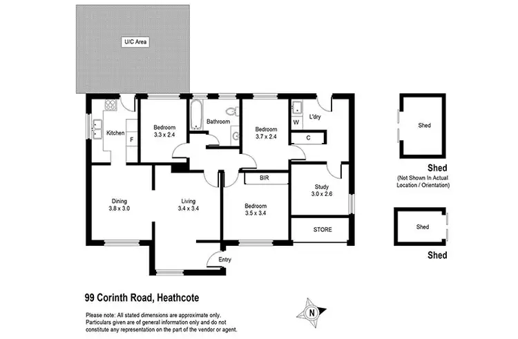 Floorplan of Homely house listing, 99 Corinth Road, Heathcote NSW 2233