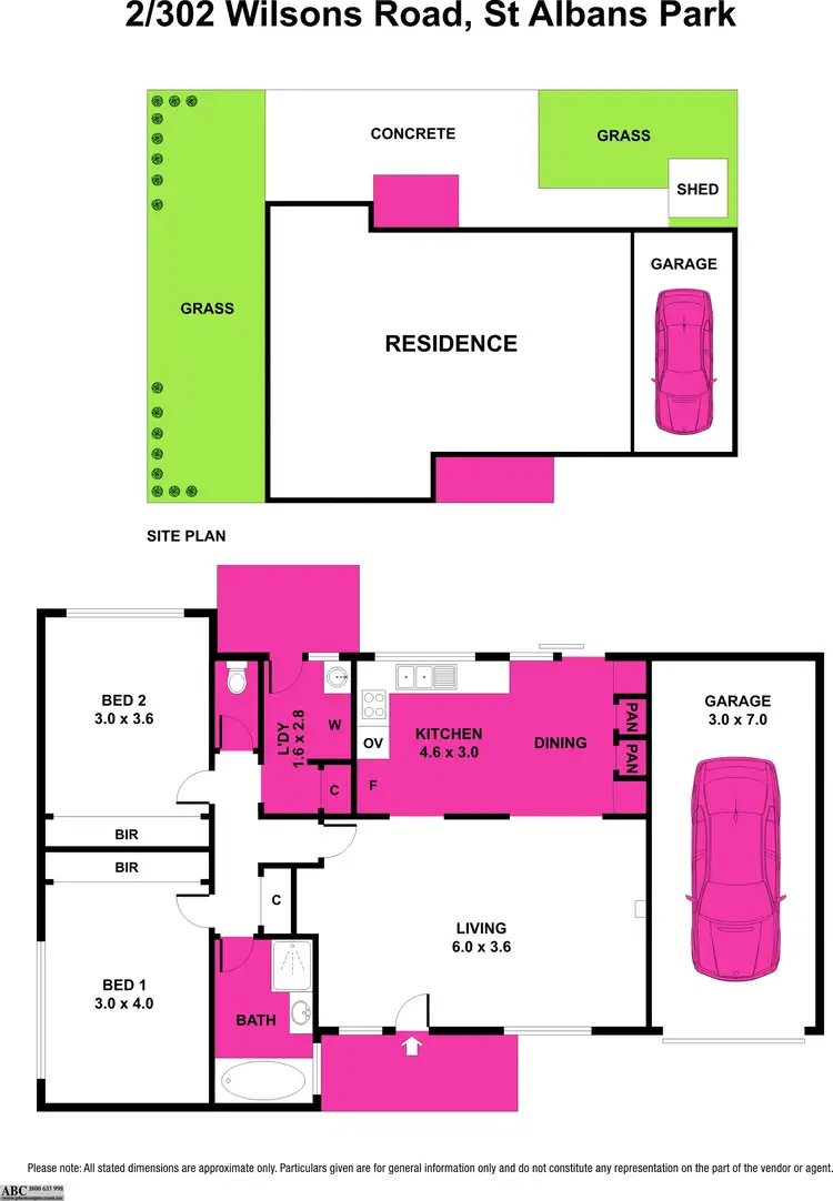 Floorplan of Homely house listing, 2/302 Wilsons Road, St Albans Park VIC 3219