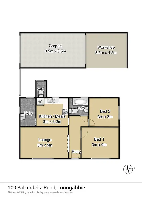 Floorplan of Homely house listing, 100 Ballandella Road, Toongabbie NSW 2146