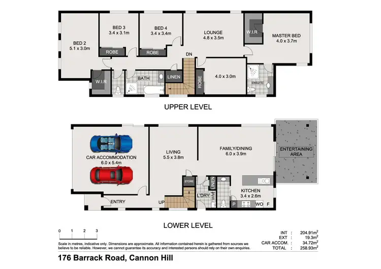 Floorplan of Homely house listing, 176 BARRACK ROAD, Cannon Hill QLD 4170