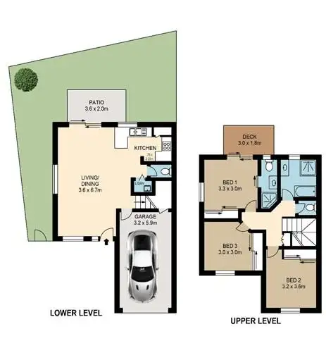 Floorplan of Homely townhouse listing, 79/250 Sumners Road, Riverhills QLD 4074