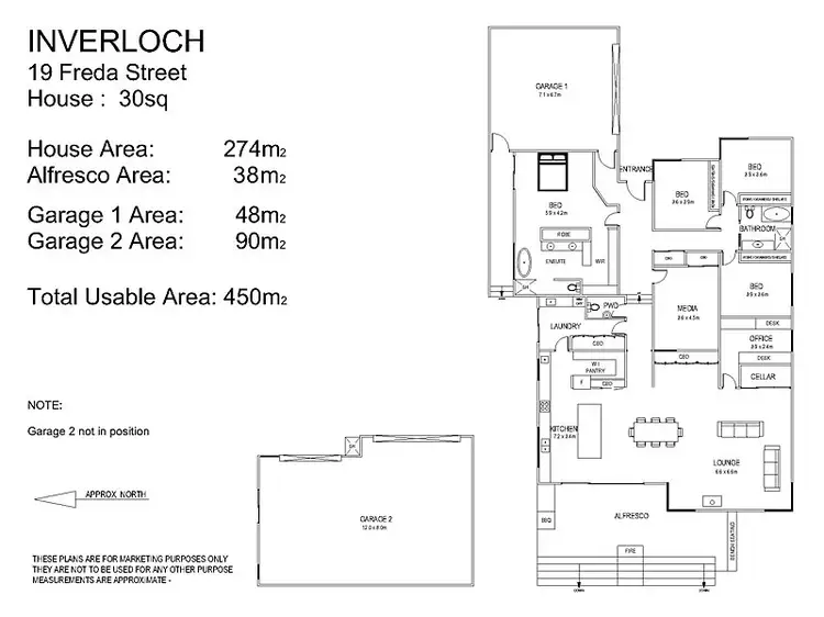 Floorplan of Homely house listing, 19 Freda Street, Inverloch VIC 3996