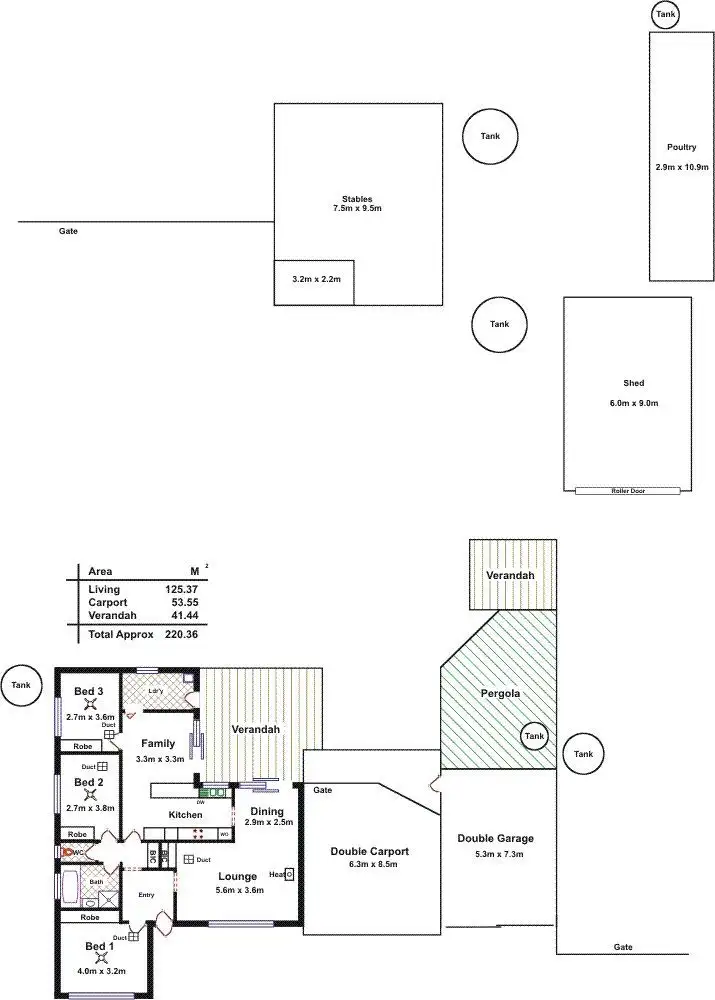 Floorplan of Homely house listing, 3 Eucalypt Drive, Gawler East SA 5118