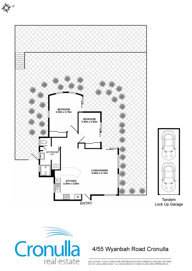 Floorplan of Homely apartment listing, 4/55 Wyanbah Road, Cronulla NSW 2230