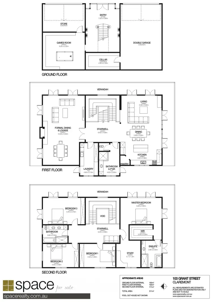 Floorplan of Homely house listing, 103 Grant Street, Cottesloe WA 6011
