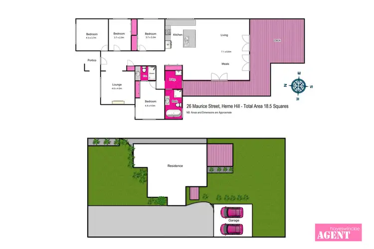 Floorplan of Homely house listing, 26 Maurice Street, Herne Hill VIC 3218