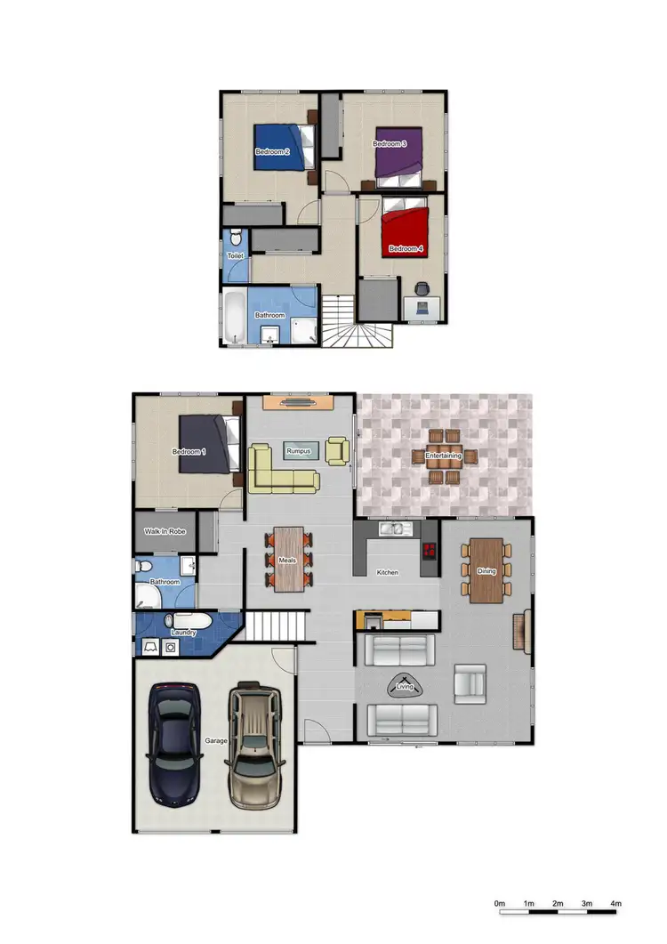 Floorplan of Homely house listing, 10 Tokay Cl, Heritage Park QLD 4118