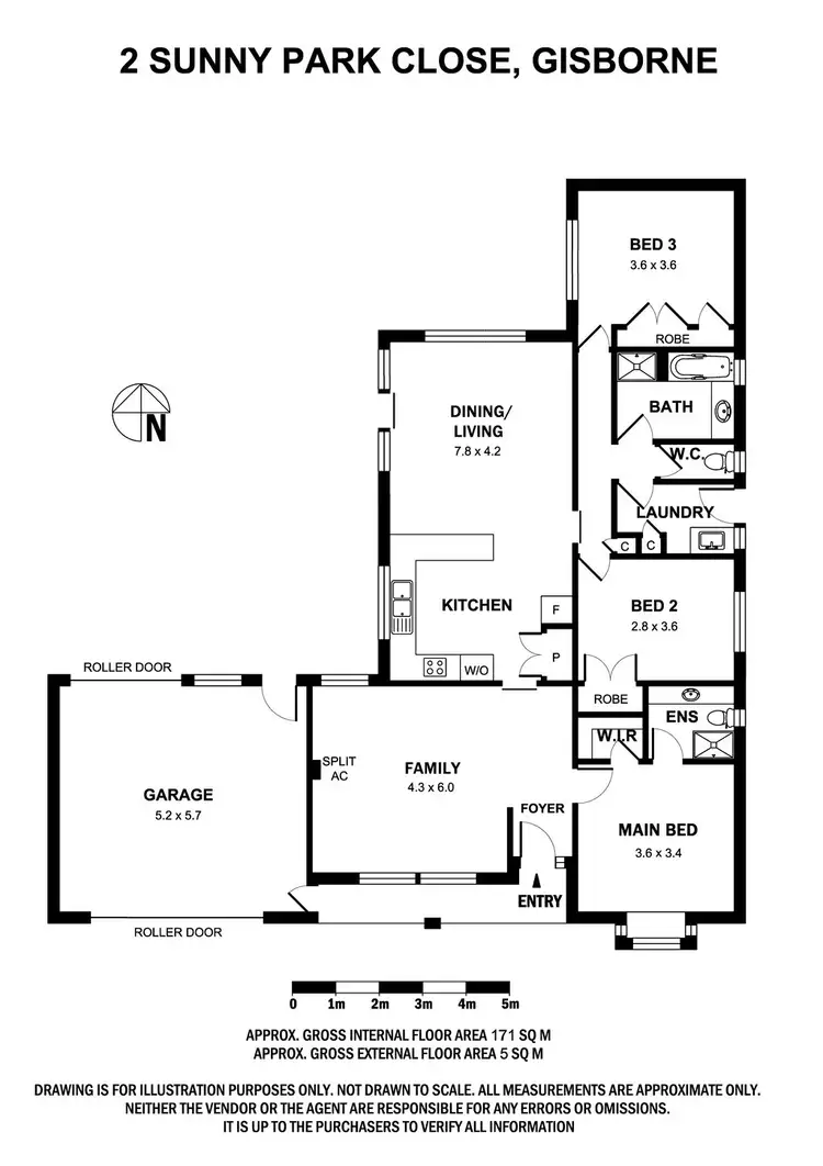 Floorplan of Homely house listing, 2 Sunny Park Close, Gisborne VIC 3437